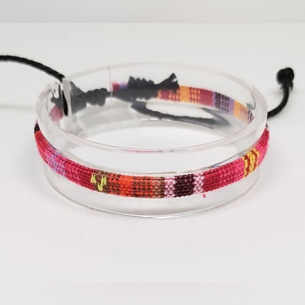 Men's bracelet striped Bohemian surfer new e36